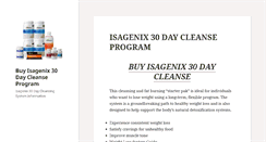 Desktop Screenshot of 30daycleanseprogram.com